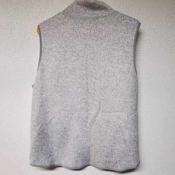 Womens Sleeveless Light Gray Vest by Thread-Supply Size X-Large - Picture 2 of 4